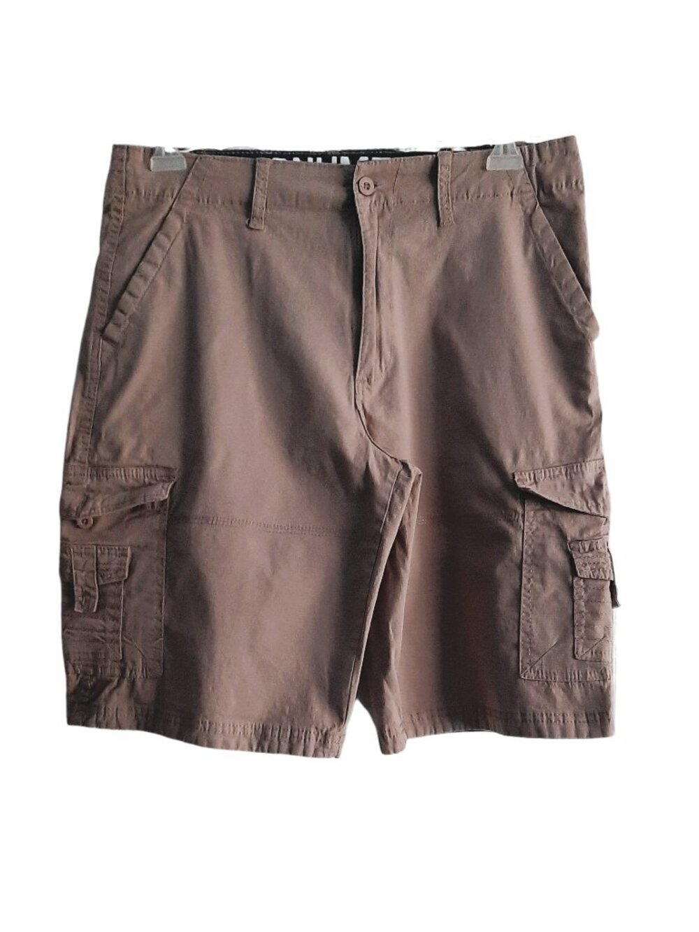 Men Monument Khaki Cargo Shorts- Size 34